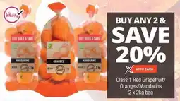 Checkers Class 1 Red Grapefruit/ Oranges/Mandarins offer