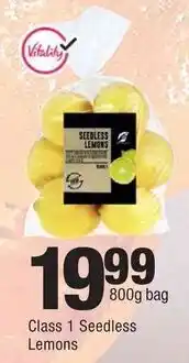 Checkers Class 1 Seedless Lemons offer