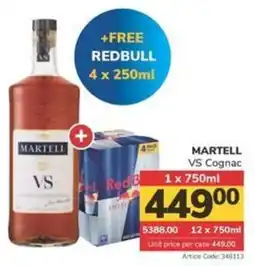 Jumbo MARTELL VS Cognac offer