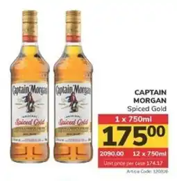 Jumbo CAPTAIN MORGAN Spiced Gold offer