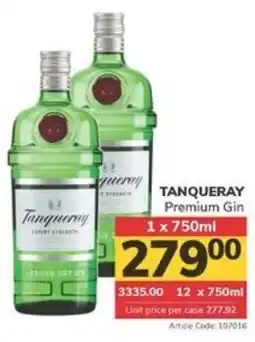 Jumbo TANQUERAY Premium Gin offer