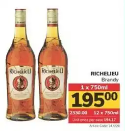 Jumbo RICHELIEU Brandy offer