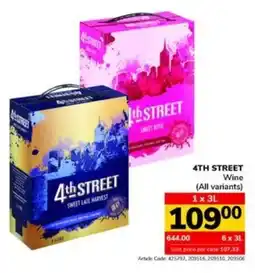 Jumbo 4TH STREET Wine offer