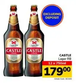 Jumbo CASTLE Lager RB offer