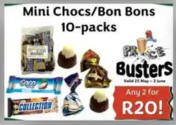 Mini Chocs/ Bon Bons