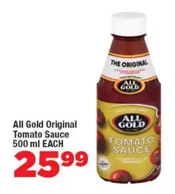 OK MiniMark All Gold Original Tomato Sauce offer