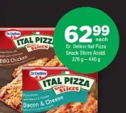 OK Foods Dr. Oetker Ital Pizza Snack Slices Asstd. offer