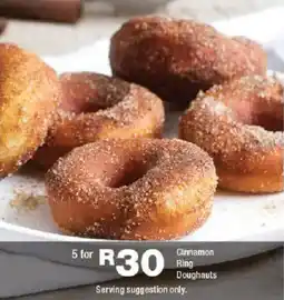 OK Foods Cinnamon Ring Doughnuts offer