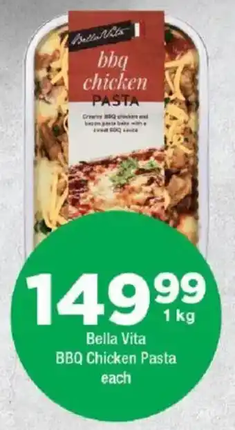 OK Foods Bella Vita BBQ Chicken Pasta offer