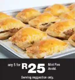 OK Foods Mini Pies Asstd. offer