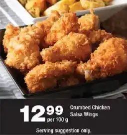OK Foods Crumbed Chicken Salsa Wings offer