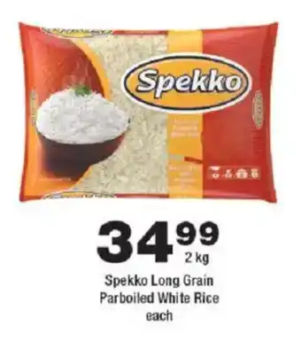 OK Foods Spekko Long Grain Parboiled White Rice offer