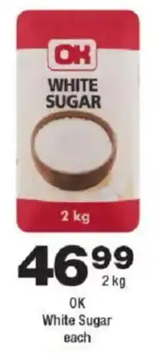 OK Foods OK White Sugar offer