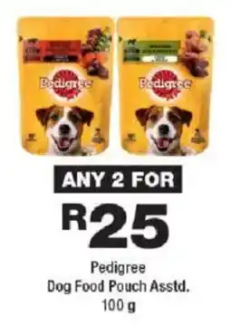 Pedigree Dog Food Pouch Asstd.