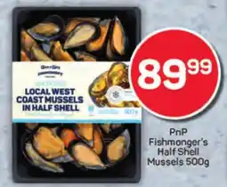 Pick n Pay Hypermarket PnP Fishmonger's Half Shell Mussels offer