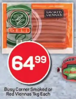 Busy Corner Smoked or Red Viennas