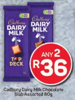 Pick n Pay Hypermarket Cadbury Dairy Milk Chocolate Slab Assorted offer