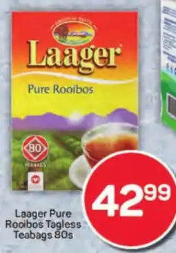 Pick n Pay Hypermarket Laager Pure Rooibos Tagless Teabags offer