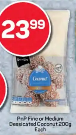 Pick n Pay Hypermarket PnP Fine or Medium Dessicated Coconut offer