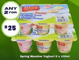 Super Save Spring Meadow Yoghurt offer