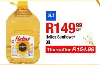 Take 'n Pay Helios Sunflower Oil offer