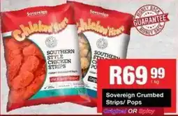 Take 'n Pay Sovereign Crumbed Strips/ Pops offer