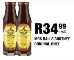 Take 'n Pay Mrs balls chutney original only offer