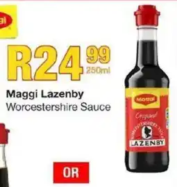 Take 'n Pay Maggi Lazenby Worcestershire Sauce offer