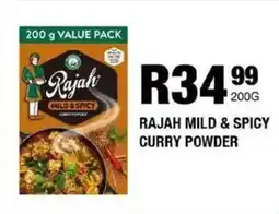 Rajah mild & spicy curry powder