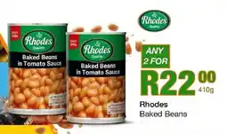 Take 'n Pay Rhodes Baked Beans offer
