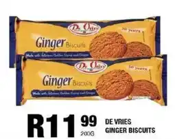 Take 'n Pay De vries ginger biscuits offer