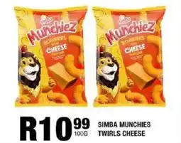 Take 'n Pay Simba munchies twirls cheese offer