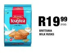 Brittania milk rusks