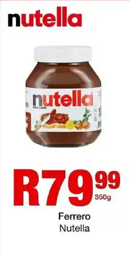 Take 'n Pay Ferrero Nutella offer