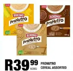 Take 'n Pay Bokomo pronutro cereal assorted offer