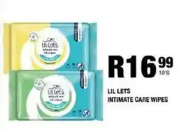 Take 'n Pay Lil lets intimate care wipes offer