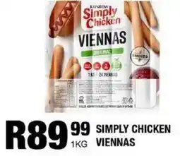 Take 'n Pay Simply chicken viennas offer