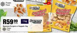 Take 'n Pay Supreme Burgers or Nuggets offer