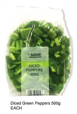 Diced Green Peppers
