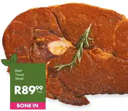 Save Beef Texan Steak offer