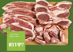 Save Lamb Pack/ Whole Lamb offer