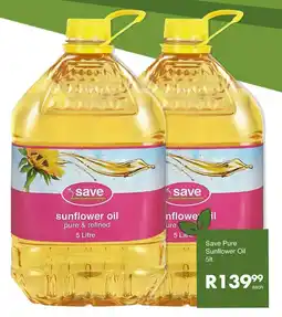 Save Save Pure Sunflower Oil offer