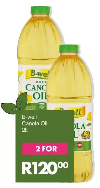 Save B-well Canola Oil offer