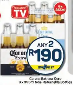 Corona Extra or Cero Non-Returnable Bottles