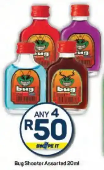 Pick n Pay Liquor Bug Shooter Assorted offer