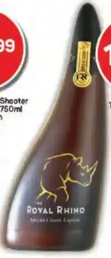 Pick n Pay Liquor The Royal Rhino African Cream Liqueur offer