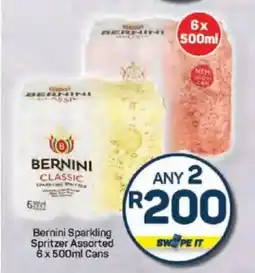 Bernini Sparkling Spritzer Assorted Cans