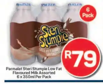 Pick n Pay Hypermarket Parmalat Steri Stumpie Low Fat Flavoured Milk Assorted offer