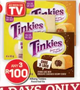 Pick n Pay Hypermarket Albany Tinkies Assorted 6s offer