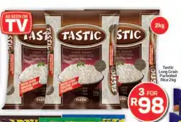 Pick n Pay Hypermarket Tastic Long Grain Parboiled Rice-2kg offer